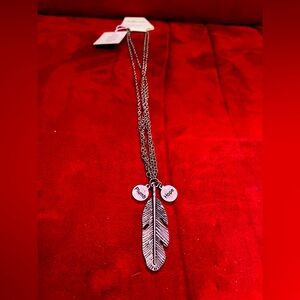 Plumb hope necklace nwt